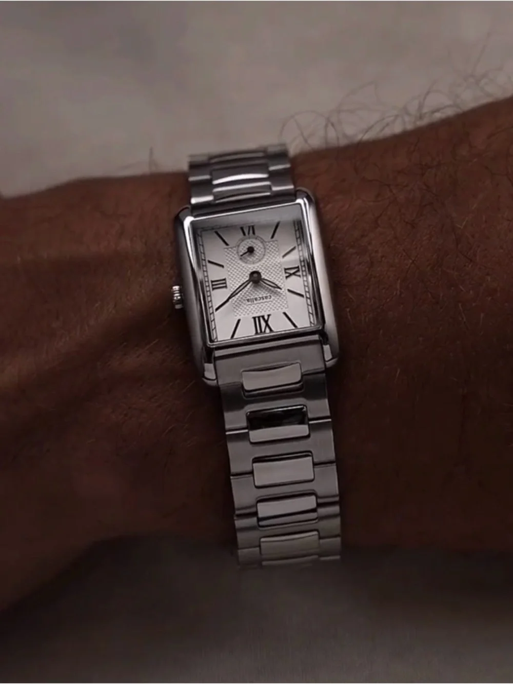 Stainless Steel Men’s Bracelet Watch by Cascalia - Picture 7 of 8